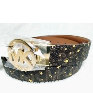 Michael Kors twisted reversible belt Genuine Leather